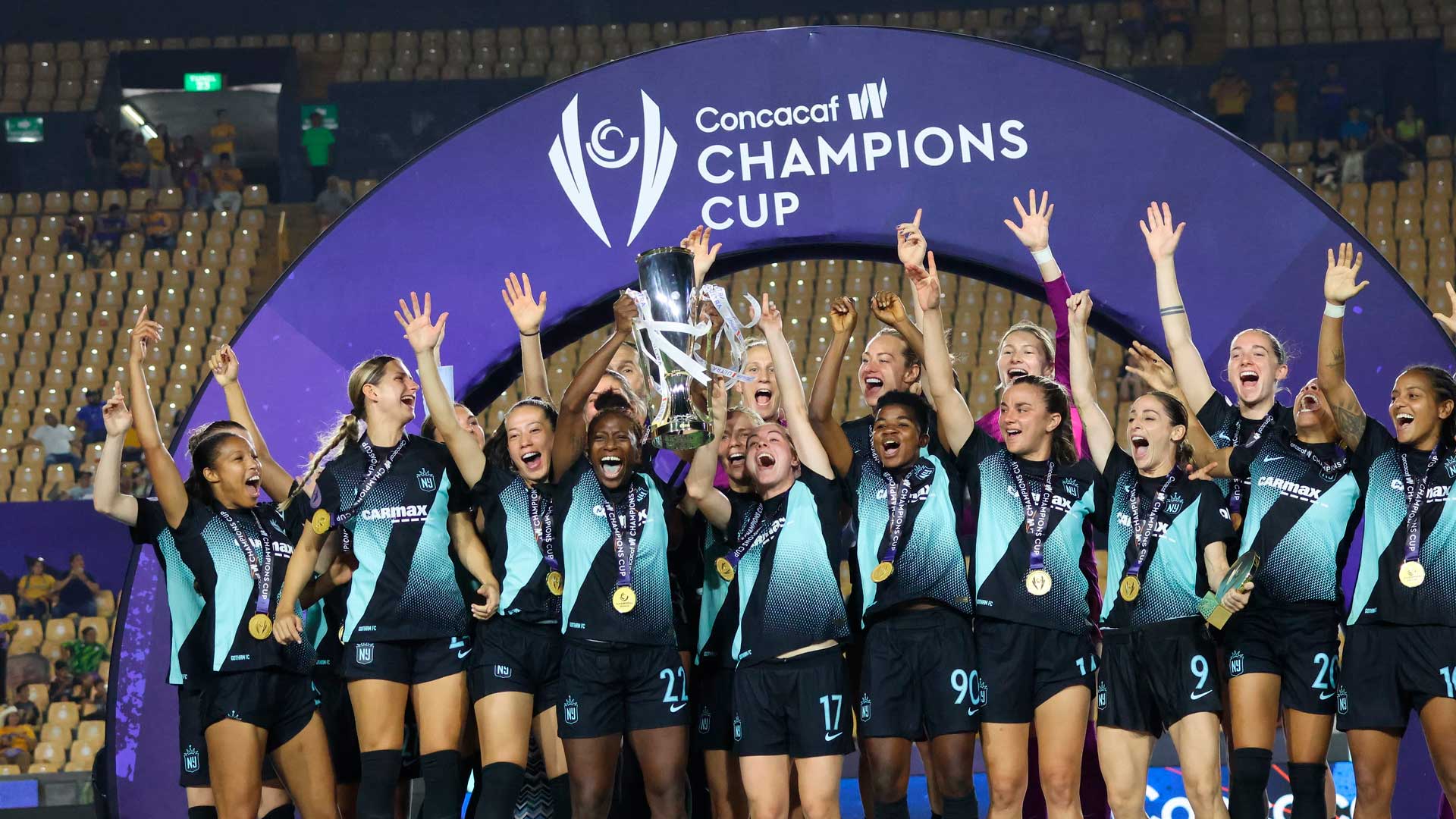 Tigres Femenil se queda a un paso del título: Gotham FC gana la primera Concacaf W Champions Cup